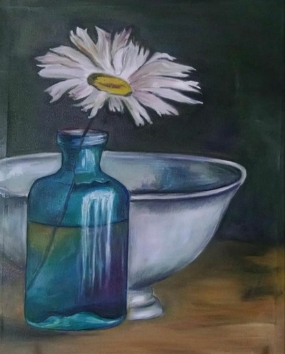 [PK4252-AR-OIL-014314] Oil Painting On Canvas