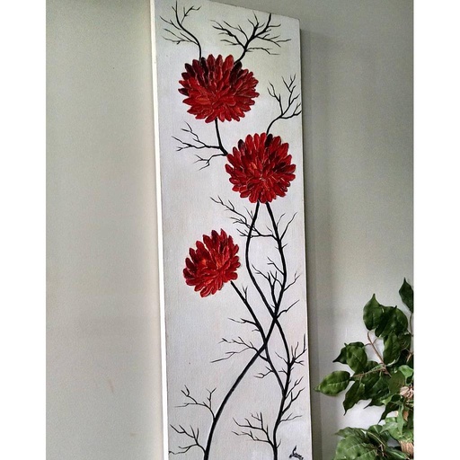 [PK4252-AR-OIL-014322] Oil painting  on canvas with palette knife