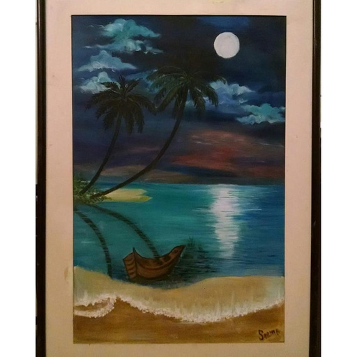[PK4252-AR-OIL-014325] Oil painting 'canvas