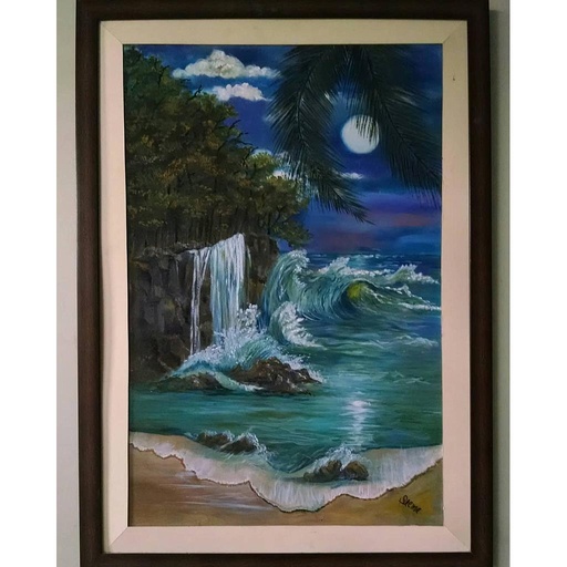 [PK4252-AR-OIL-014326] Oil painting on canvas