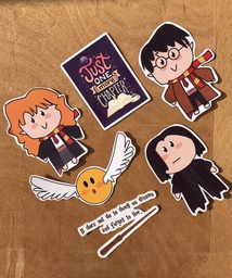 [PK4397-AR-DIG-014539] Harry Potter Stickers set of 8
