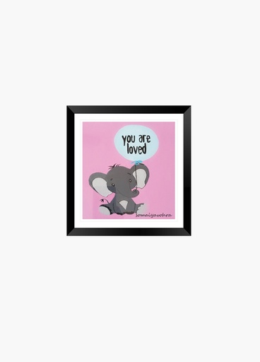 [PK4032-AR-ACR-014794] Wall frame for baby’s room.