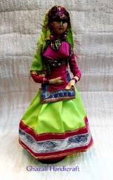 [PK0130-GN-GEN-014960] Traditional Pakistani doll