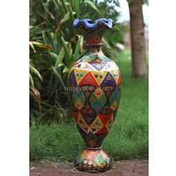 [PK0038-HM-VAS-015163] Camel Skin Vase