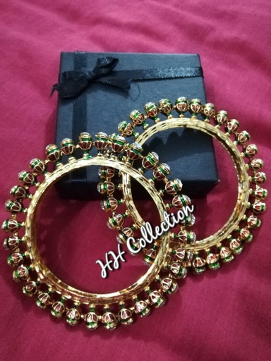 [PK3229-JW-BNG-015248] Gold Plated Meena Karay