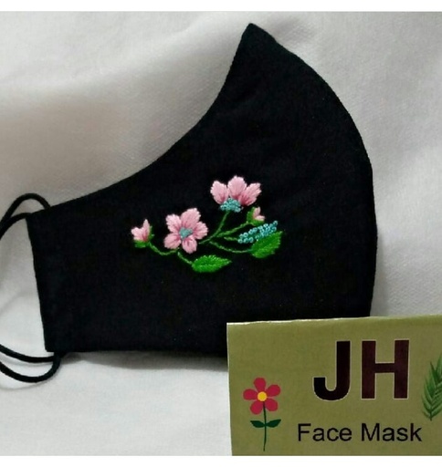 [PK5138-MR-GEN-015265] Black Allure Mask