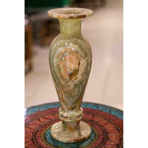 [PK0830-HM-VAS-015522] Marble Onyx Vase