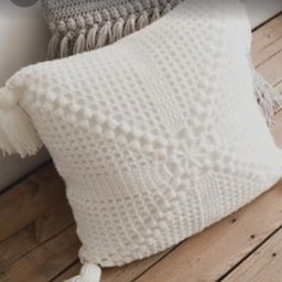 Handmade Woolen Crochet Cushions
