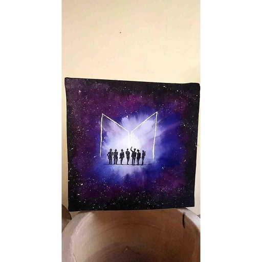 [PK5152-AR-ACR-016057] BTS Theme on Canvas