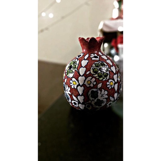 [PK5648-HM-VAS-016276] Pomegranate Vase