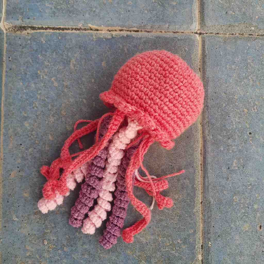 Jellyfish Crochet Stuff Toy