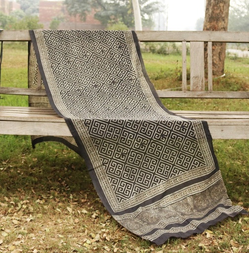 [PK0013-CW-SCF-001737] Ajrak Stole