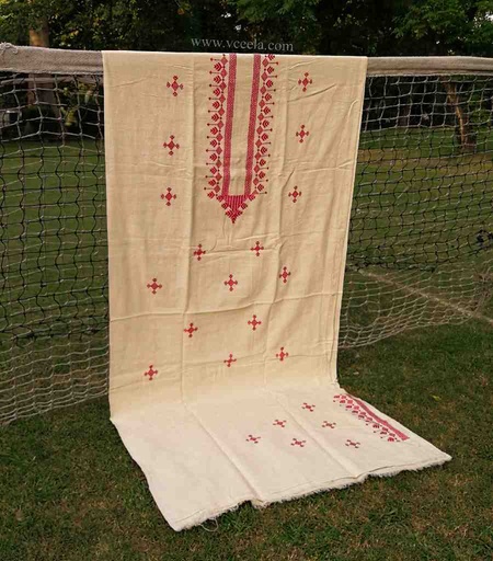 [PK5848-CW-UNS-016641] Unstitched Shirt