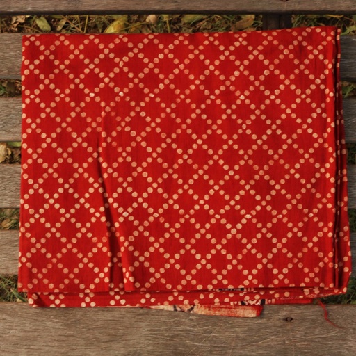 [PK0013-CW-UNS-001772] Ajrak Riley / Shirt Piece