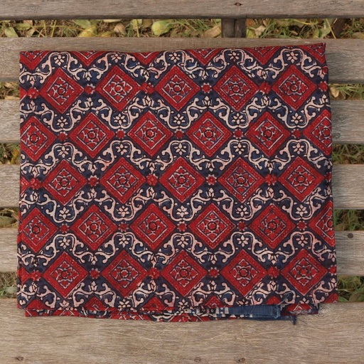 [PK0013-CW-UNS-001777] Ajrak Riley / Shirt Piece