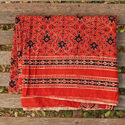 [PK0013-CW-UNS-001789] Ajrak Riley / Shirt Piece