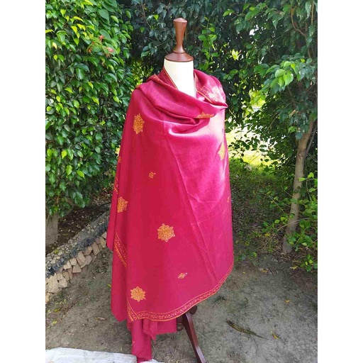 [PK0014-CW-SCF-017095] Light weight woollen shawl Pashmina feel
