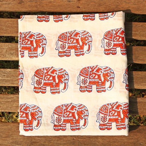 [PK0013-CW-UNS-001801] Ajrak Riley / Shirt Piece