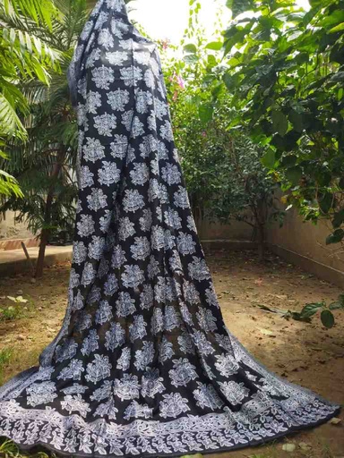 [PK0014-CW-SCF-017321] Woollen Pashmina Shawl with Kani Outline