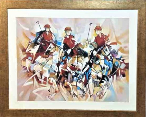 [PK5259-AR-PAI-017369] Abstract Horse Painting