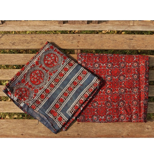 [PK0013-CW-UNS-001826] Ajrak - 2 Piece Suit