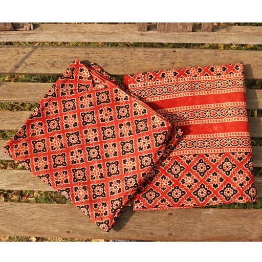 [PK0013-CW-UNS-001827] Ajrak - 2 Piece Suit