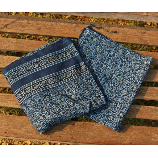 [PK0013-CW-UNS-001846] Ajrak - 2 Piece Suit