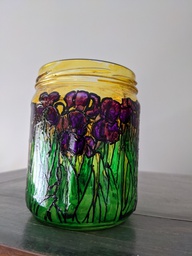 Stained Glass Jar