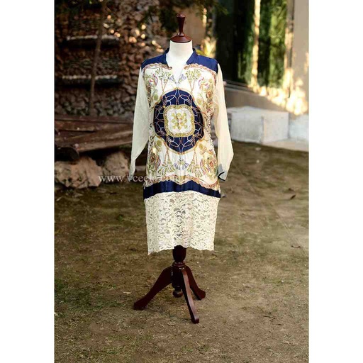 [PK6405-CW-PRT-019209] Digital Print Ladies Shirt