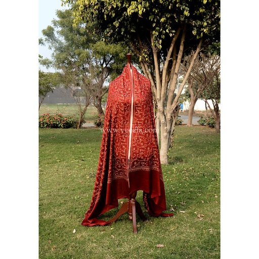 [PK6411-CW-SCF-019248] Needle Jama Shawl