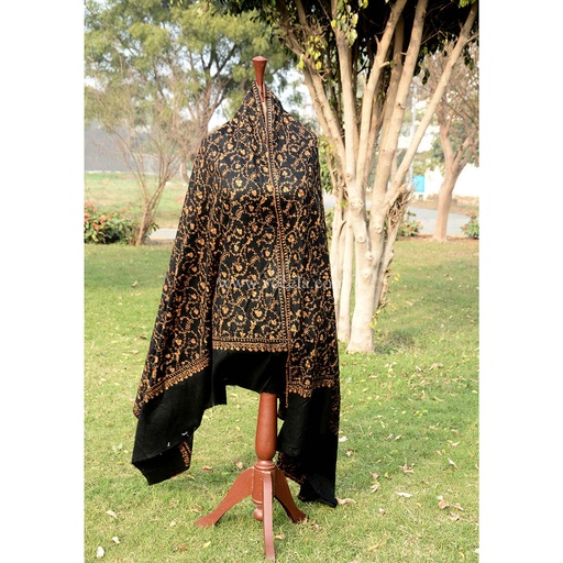 [PK6411-CW-SCF-019249] Needle Jama Shawl