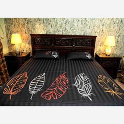 African Hand Painted Bed Sheet 