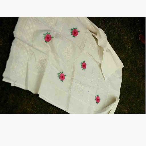 [PK0055-CW-UNS-019604] Hand Embroidered Shirt Piece