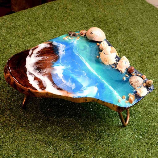 [PK6809-HM-TBW-019953] Serving Resin Platter  with Stand