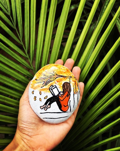 [PK3859-AR-ACR-021387] Painted Stone