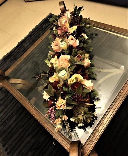 [PK3306-HM-DCR-021435] Artificial Flower Arrangement