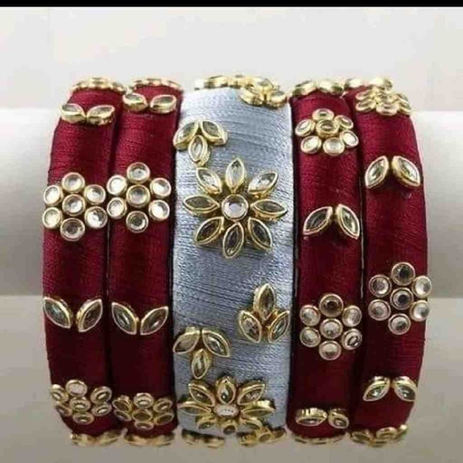 [PK7133-JW-BNG-021912] Thread Bangles