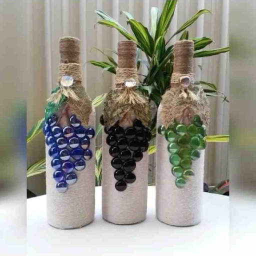 [PK3319-HM-TBW-021915] Bottle Decoration