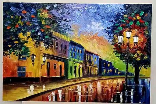 [PK5259-AR-OIL-021952] Landscape Painting