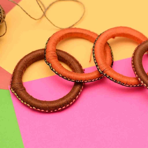 [PK7195-JW-BNG-022023] Handmade Bangles (Set of 4)