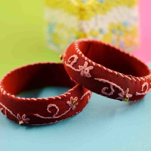 [PK7198-JW-BNG-022051] Handmade Bangles (Set of 2)