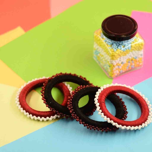 [PK7198-JW-BNG-022053] Handmade Bangles (Set of 4)