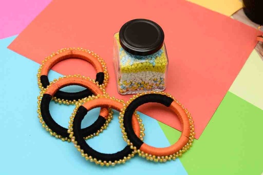 [PK7199-JW-BNG-022068] Handmade Bangles (Set of 4)