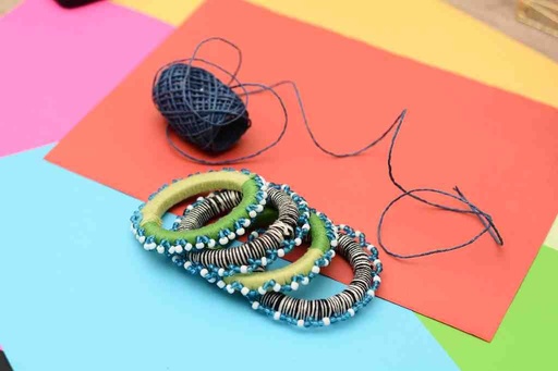 [PK7199-JW-BNG-022071] Handmade Bangles (Set of 4)