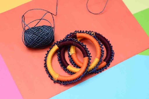 [PK7199-JW-BNG-022072] Handmade Bangles (Set of 3)