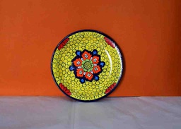 [PK0363-HM-TBW-022378] Blue Pottery Plate (Large)