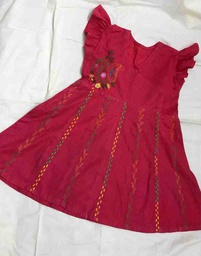 Hand Embroidered Frock