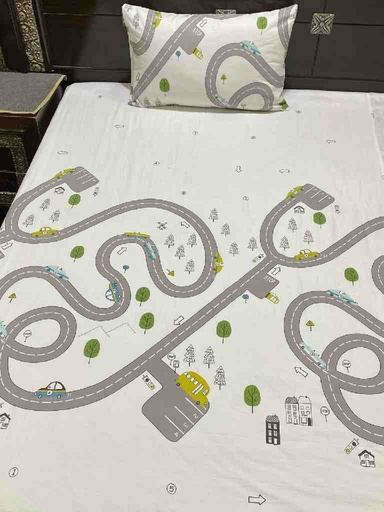 [PK4383-HM-BDC-022609] Kids Bedsheet
