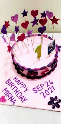 [PK5232-CF-ART-022618] Dummy cake model 