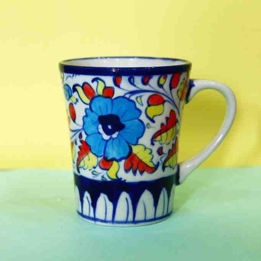 [PK0363-HM-TBW-022674] Blue Pottery Mug